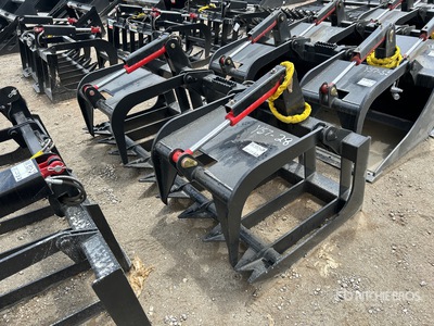 All-Star 80 in Log Skid Steer Grapple