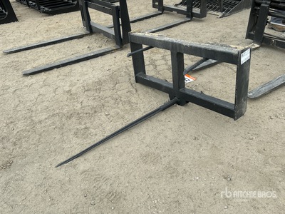 All-Star 44 in Skid Steer Bale Spear