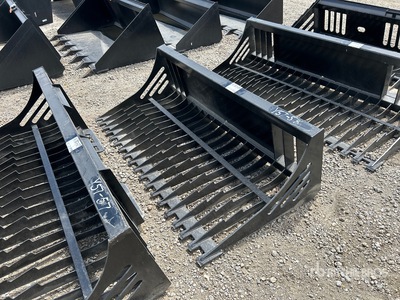 Mid-State 72 in Skeleton Skid Steer Bucket