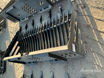 All-Star 72 In Rock w/Teeth Skid Steer Bucket