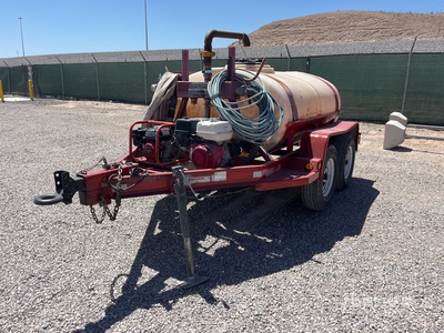 2012 Marksman WTT500-T 500 gal T/A Remolque de tanque de agua