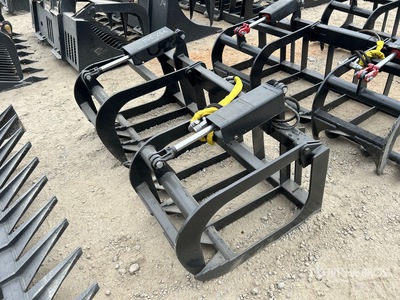 Mid-State 60 in Log Skid Steer Grapple