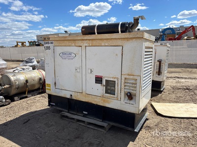 2011 Stamford 90 kW Skid-Mounted Groupe électrogène