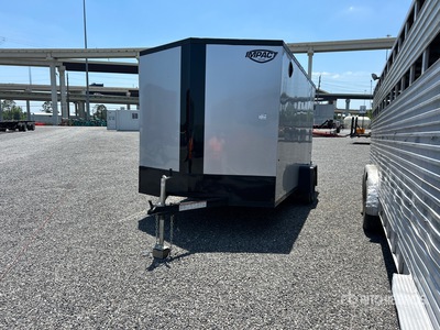 2026 Impact 12 ft S/A Enclosed Trailer