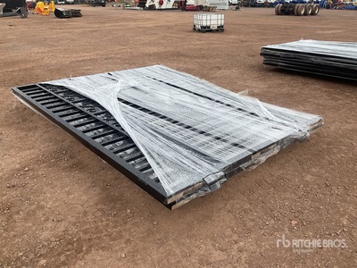 Greatbear 20 ft x 7 ft 6 in Wrought Iron Bi-Parting Driveway Gate (Unused)