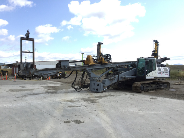 2005 Bay Shore Systems Tieback TBK-40 Crawler Mounted Blast Hole Drill 2005 Bay Shore Systems Tieback TBK-40 Crawler Mounted Blast Hole Drill