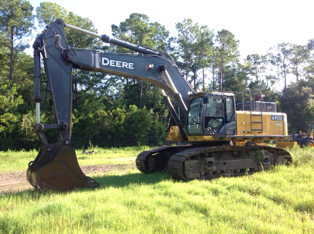 2015 John Deere 470G LC Track Excavator