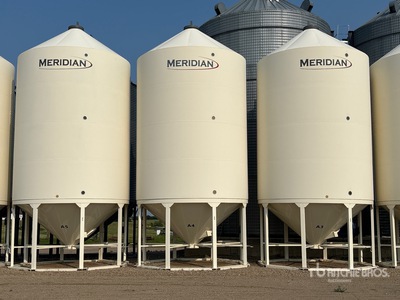 Meridian 1620S D5 +/- 4100 bu Smooth Wall Hopper صومعة الحبوب