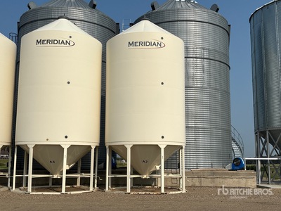 Meridian 1620 +/- 4100 bu Smooth Wall Hopper صومعة الحبوب