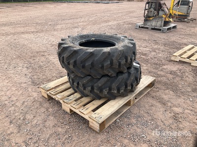 Quantity of (2) 12.5/80-18 Tyres (Unused)