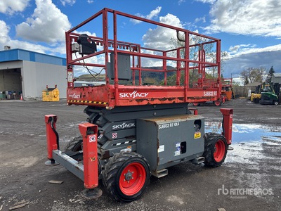 2021 Skyjack SJ6832 RT 4x4 Diesel Scissor Lift
