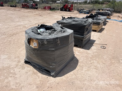 Quantity of (9) Pallets of Miscellaneous Fittings, Values, Plugs, and Nipples