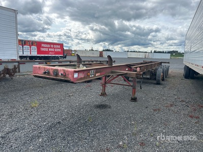 1998 Delta 40 ft Quad/A Container aanhangwagen