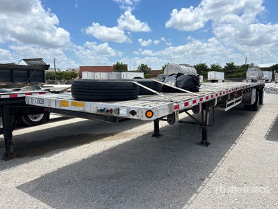 2007 Utility FS2CHA 48 ft T/A Spread Axle Flatbed Trailer