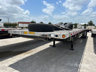 2007 Utility FS2CHA 48 ft Spread Axle Flatbed Trailer