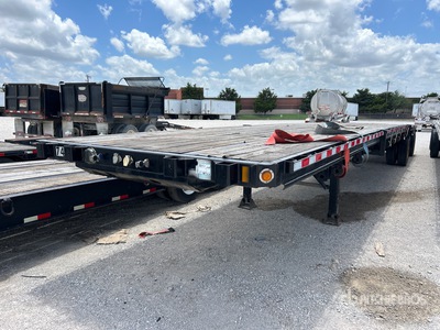 2013 Fontaine HCVSF12WSA 48 ft T/A Spread Axle Flatbed Trailer