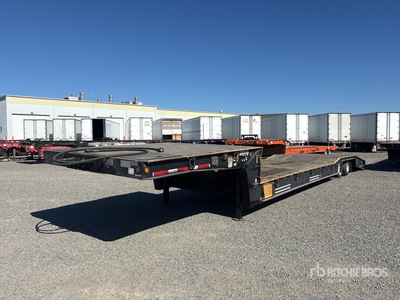2016 Trail King TK80HT 48 ft T/A Hydraulic Tail Trailer