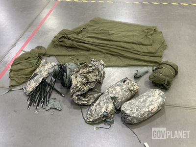 (21) ICS Improved Combat Shelters & (25) Insect Net Protectors