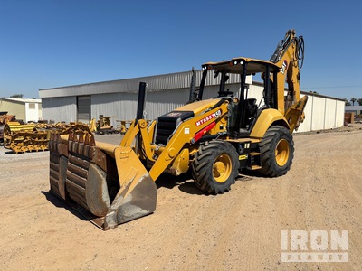 2022 Cat 450-07 4x4 Backhoe Loader
