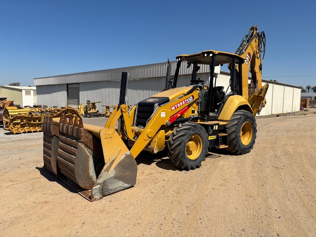 2022 Cat 450 4x4 Backhoe Loader
