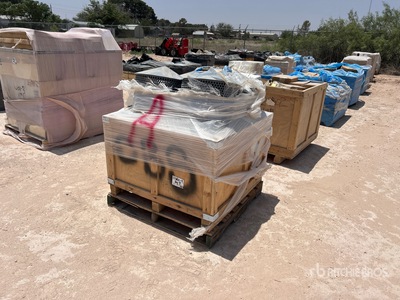 Quantity of (9) Pallets of Miscellaneous Fittings, Valves, Plugs and Nipples