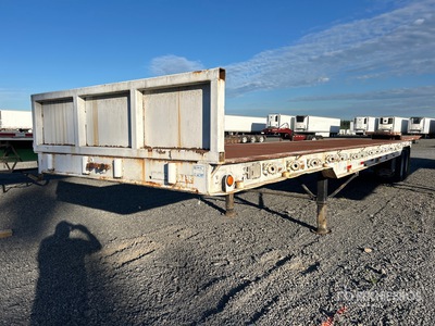 1964 TransporterAmerican 40 ft T/A Flatbed Trailer