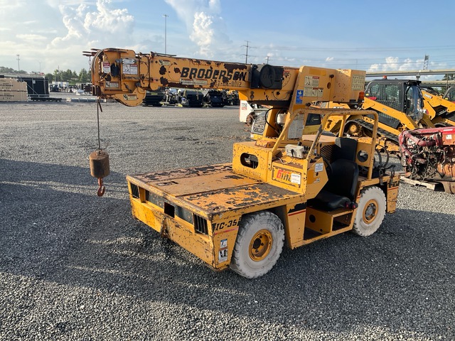 2012 Broderson IC-35-2F 8000 lb 4x2 Carry Deck Crane