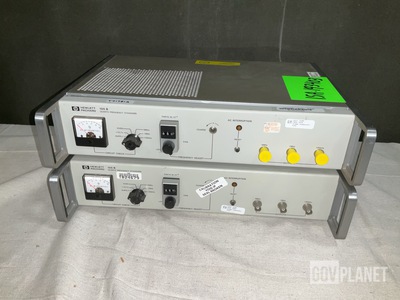 (2) HP 105B Quartz Frequency Standard Oscillators