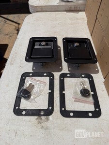 Lot of 20- Door Lock Sets for Military Vehicles (lock, handle, keys)