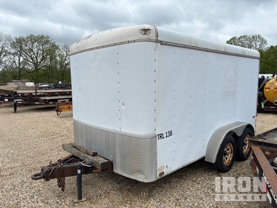 2000 United Express Line U712 12 ft T/A Enclosed Trailer