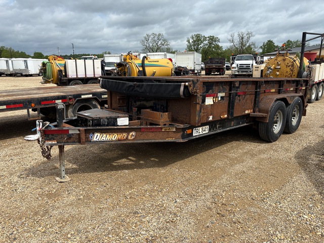 2016 Diamond 14 ft T/A End Dump Trailer