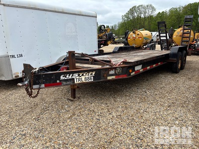 2017 Lucon 8T182FCBW 20 ft T/A Equipment Trailer