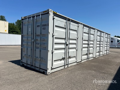 2025 40 ft High Cube Multi-Door Storage Container