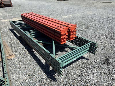 Quantity of 12 ft x 3 ft 6 in Pallet Racking