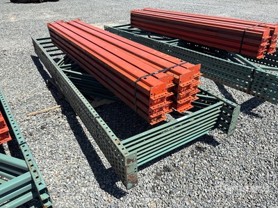 Quantity of 12 ft x 3 ft 6 in Pallet Racking