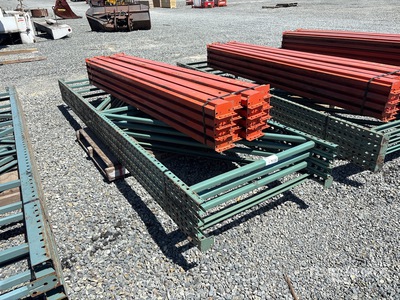 Quantity of 12 ft x 3 ft 6 in Pallet Racking