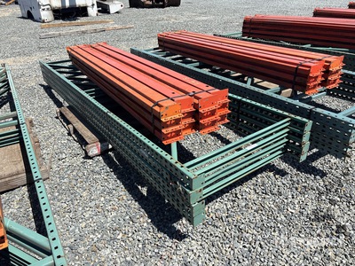 Quantity of 12 ft x 3 ft 6 in Pallet Racking