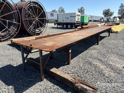 4 Ft x 26 Ft Steel Welding Table Divers