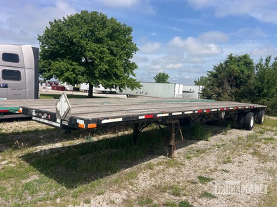 2008 Transcraft 48 ft T/A Flatbed Trailer