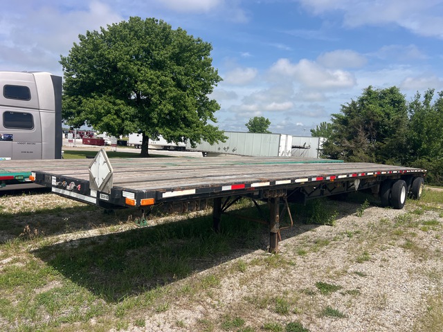 2008 Transcraft 48 ft T/A Flatbed Trailer
