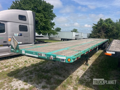 1996 Lufkin 48 ft T/A Flatbed Trailer