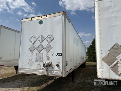 2012 Great Dane 53 ft x 102 in T/A Van Trailer
