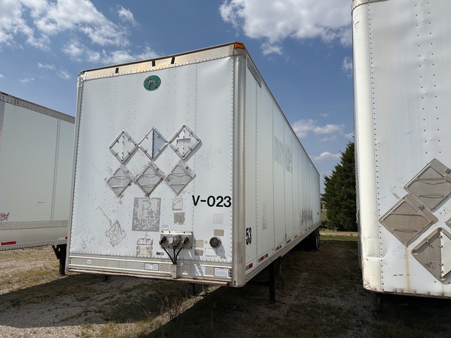 2012 Great Dane 53 ft x 102 in T/A Van Trailer