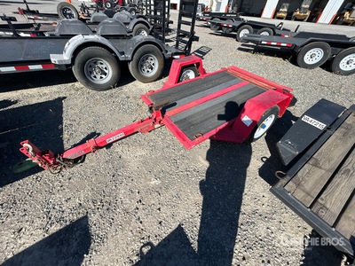 2012 Barreto 6 ft S/A Tilt Deck Trailer