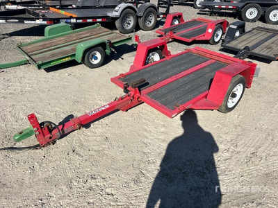 2012 Barreto 6 ft S/A Tilt Deck Trailer