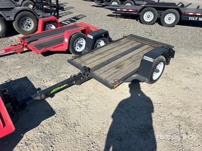 2018 Barreto 6 ft S/A Tilt Deck Trailer
