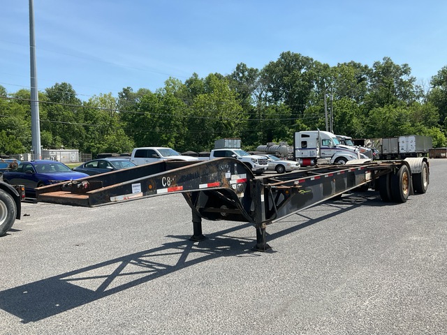 2006 Chassis King Trailers 20 ft T/A Container Trailer