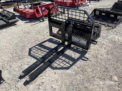 JBX 4000 48 in Skid Steer Forks (Unused)