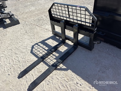 JBX 4000 48 in Skid Steer Forks (Unused)