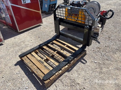 JBX 4000 48 in Skid Steer Forks (Unused)